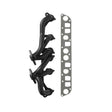 Flowtech Shorty Header - Black Painted - 92003FLT