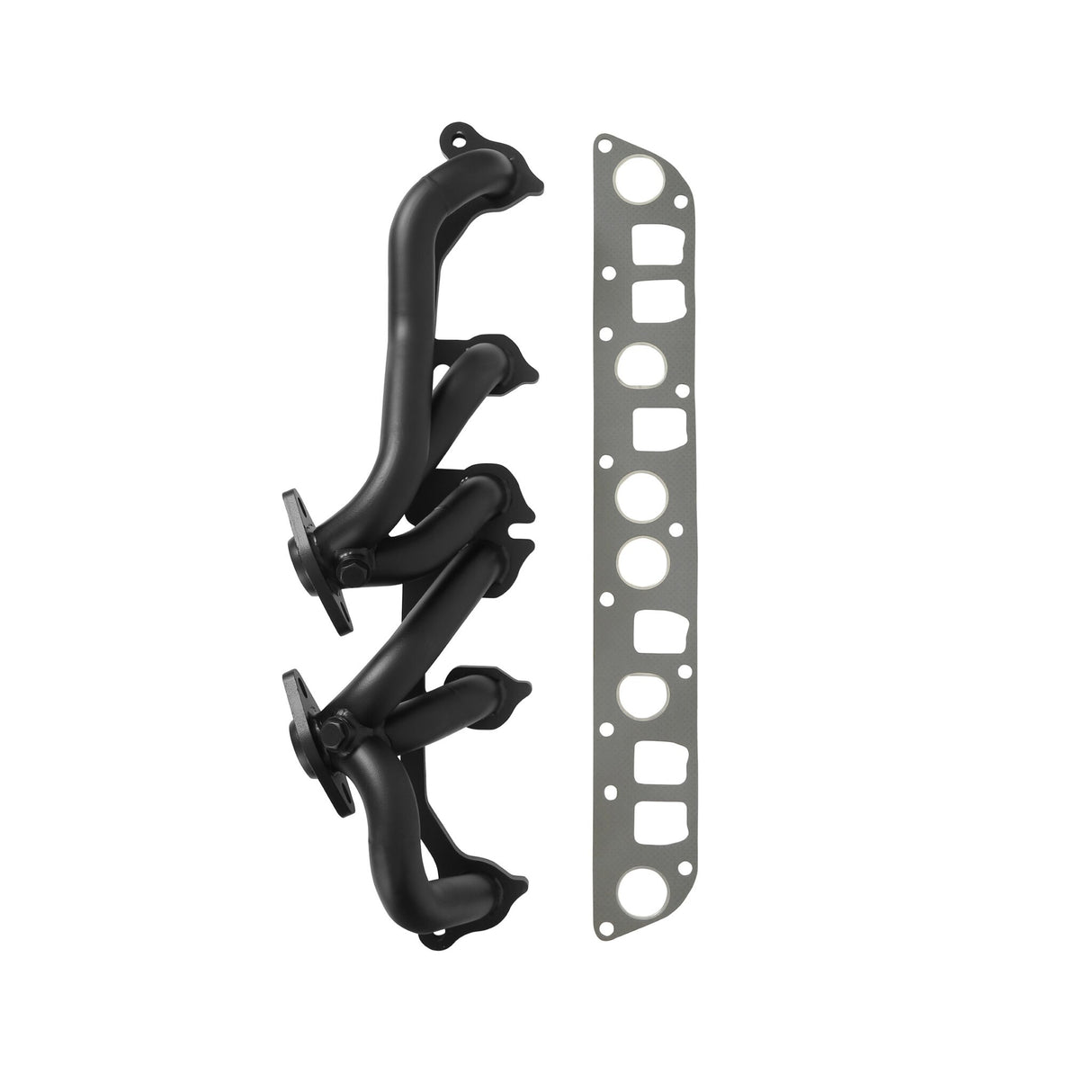 Flowtech Shorty Header - Black Painted - 92003FLT