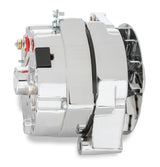 Mr Gasket 1-Wire Alternator - 140 Amp - Chrome Finish - 51203CG