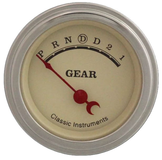 Classic Instruments Vintage 2-1/8" Gear Select W/OD - VT06GLC
