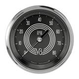 Classic Instruments V8 Speedster 3 3/8" Tachometer - V8SR80SHC