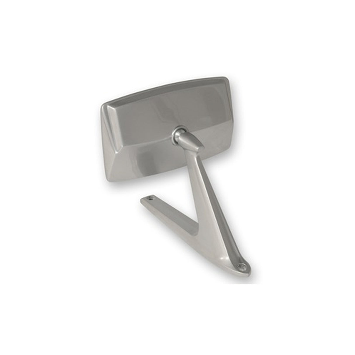 Scott Drake Outside Mirror, Satin Chrome, Convex Glass, Concours - C7AZ-17696-CS