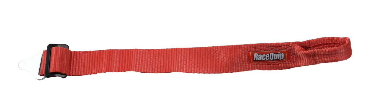 RaceQuip Tow Hook Strap w/ Soft Eye Loop End - 898148RQP
