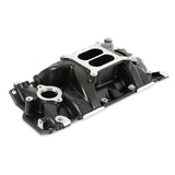 Weiand Speed Warrior Intake - Chevy Small Block V8 - Black Ceramic Coated - 8150BK