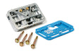 Holley 34-13SA Secondary Metering Block Conversion Kit - Shiny Aluminum