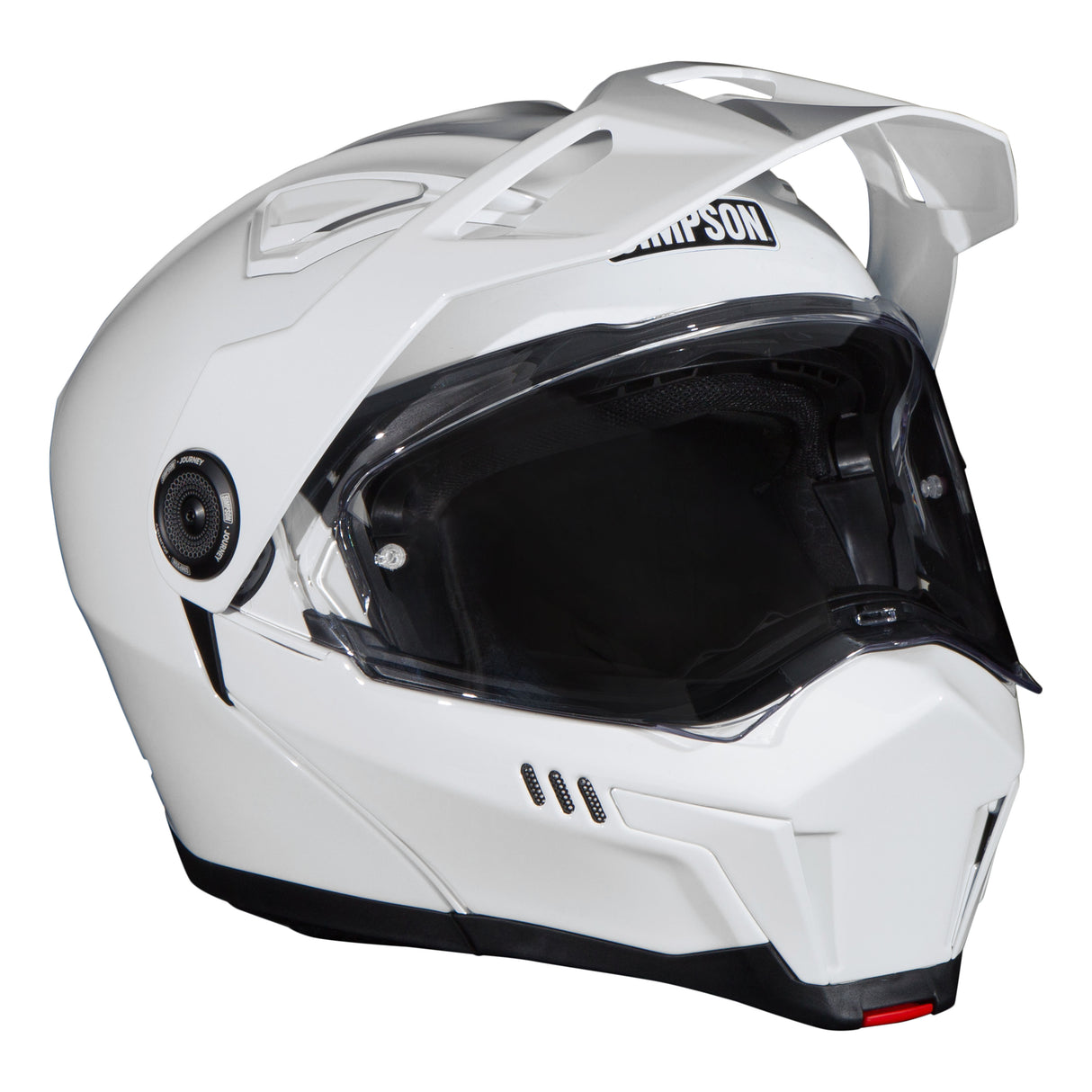 Simpson Motorcycle Journey Bandit Helmet - White SM - JB1SM