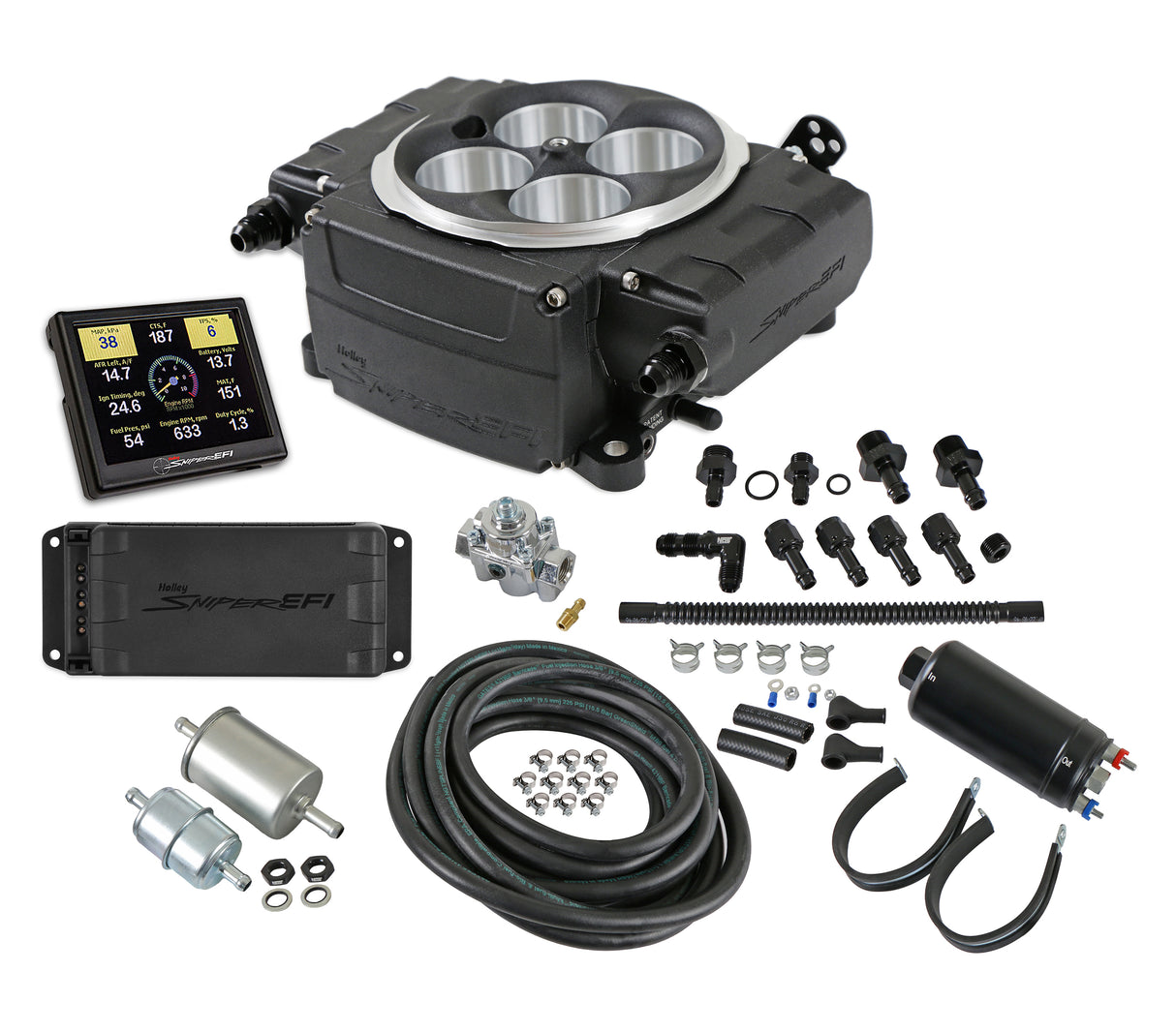 Holley 550-511-3PK Sniper 2 EFI - Black