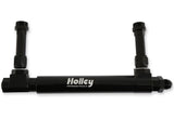 Holley 34-39 Black Anodized Adjustable Billet Fuel Line