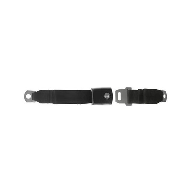 Scott Drake 68-70 Concours Deluxe Black Seat Belt - SB-BK-68-C