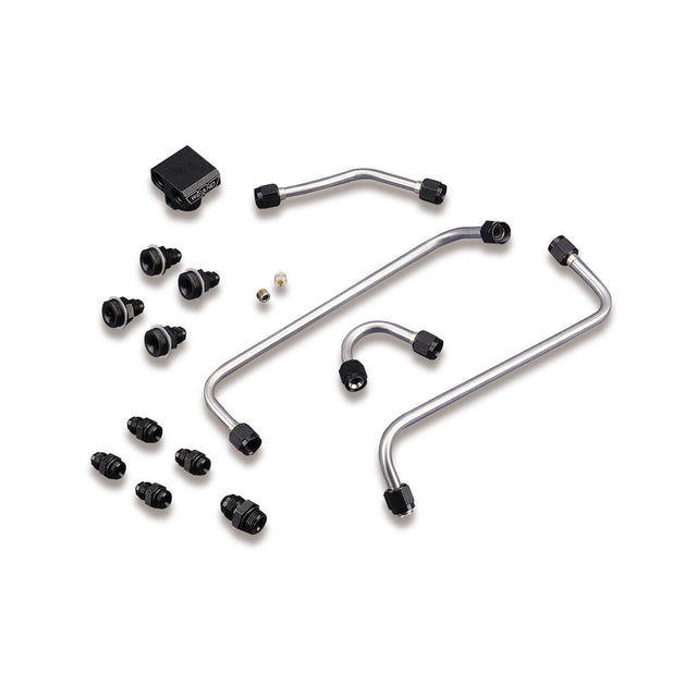 Weiand 4150 Carb Fuel Line Kit - 7093