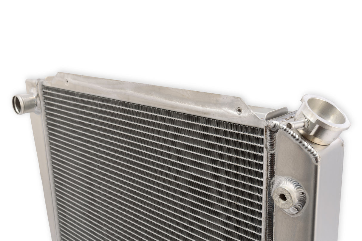 Scott Drake Radiator 2-Row Aluminum with Transmission Cooler V8 - 8005-AL
