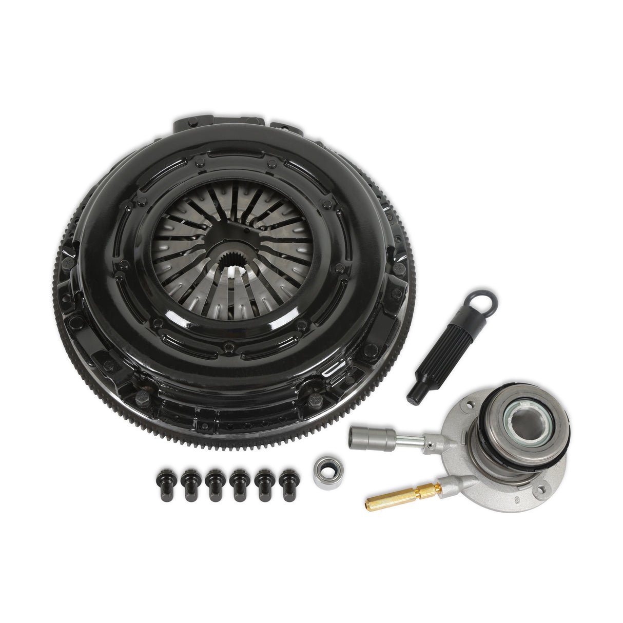 Holley 319-575 Clutch Installation Kit - Includes Flywheel, Clutch, Hydraulic Release Bearing, Hardware