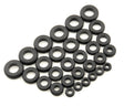 Mr Gasket Grommet Assortment - Rubber - Package Of 30 - 3706