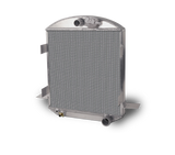 AFCO 1923 T-Bucket Aluminum Black Radiator Series - 80167-B-NA-N 80167-S-NA-N