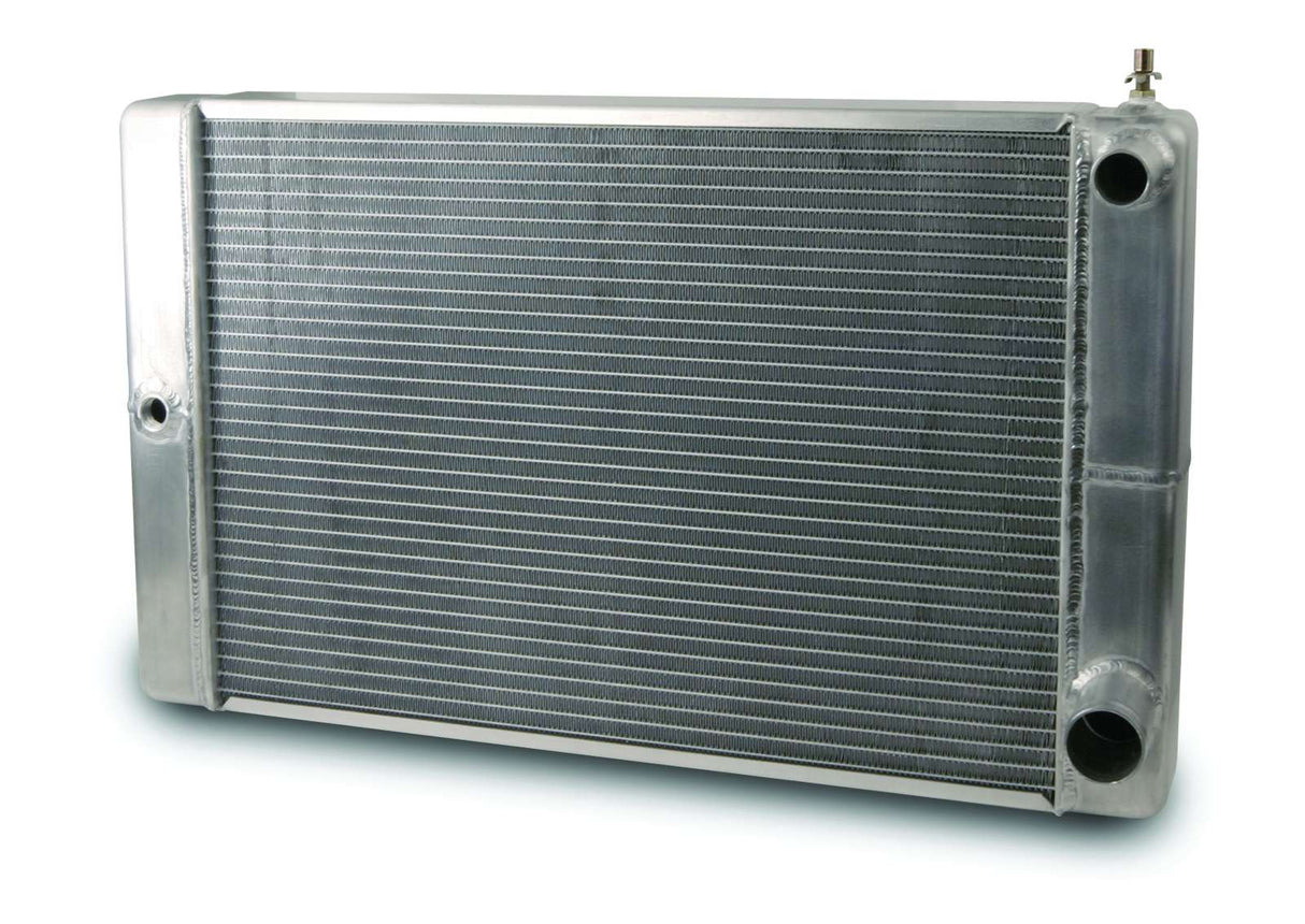 AFCO Aluminum Radiator Circle Track 27.5 Inch Double Pass Chevy 1.25 Inch Inlet - 80133N 80133N
