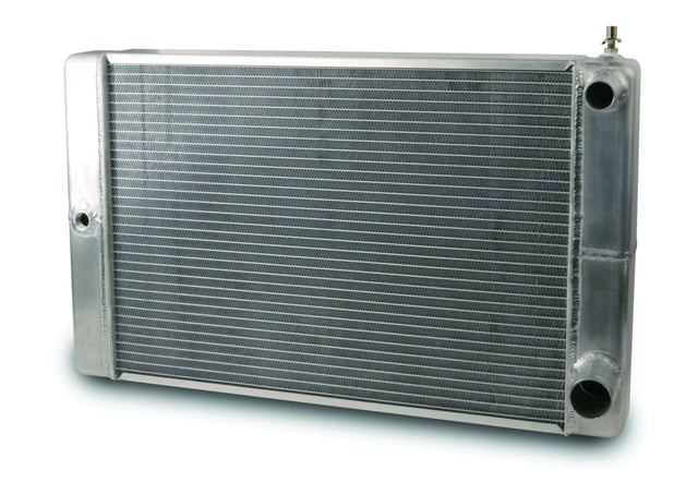 AFCO Aluminum Radiator Circle Track 27.5 Inch Double Pass Chevy 1.25 Inch Inlet - 80133N 80133N