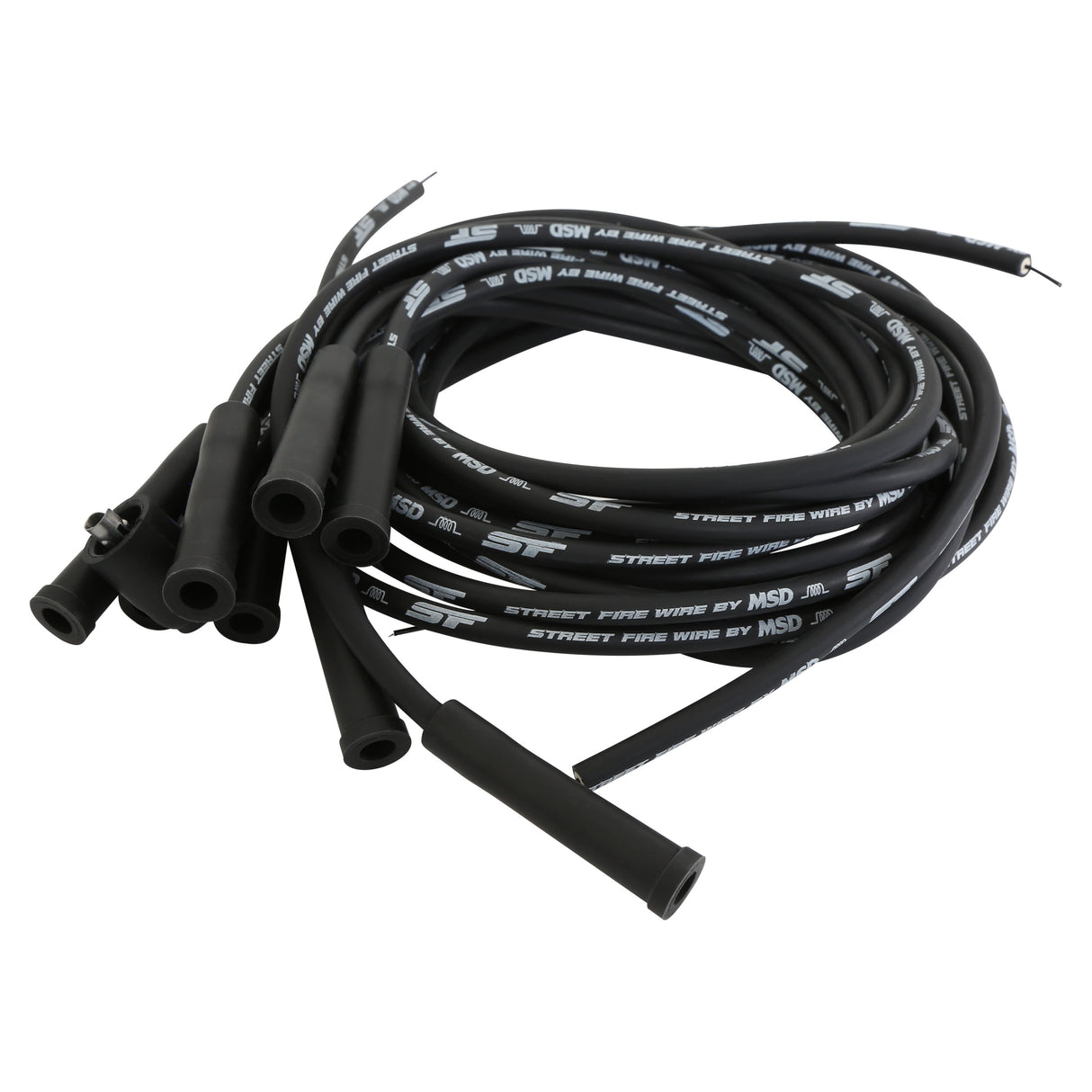 MSD Street-Fire Wire Set V8 Multi-Angle, Sock/HEI Univ - 5551