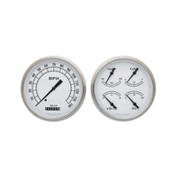 Classic Instruments Classic White Two Gauge Set - CW52SLF