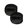 Simpson Racing YXZ Door Latch Pads Black/Black (pair) - 2021K