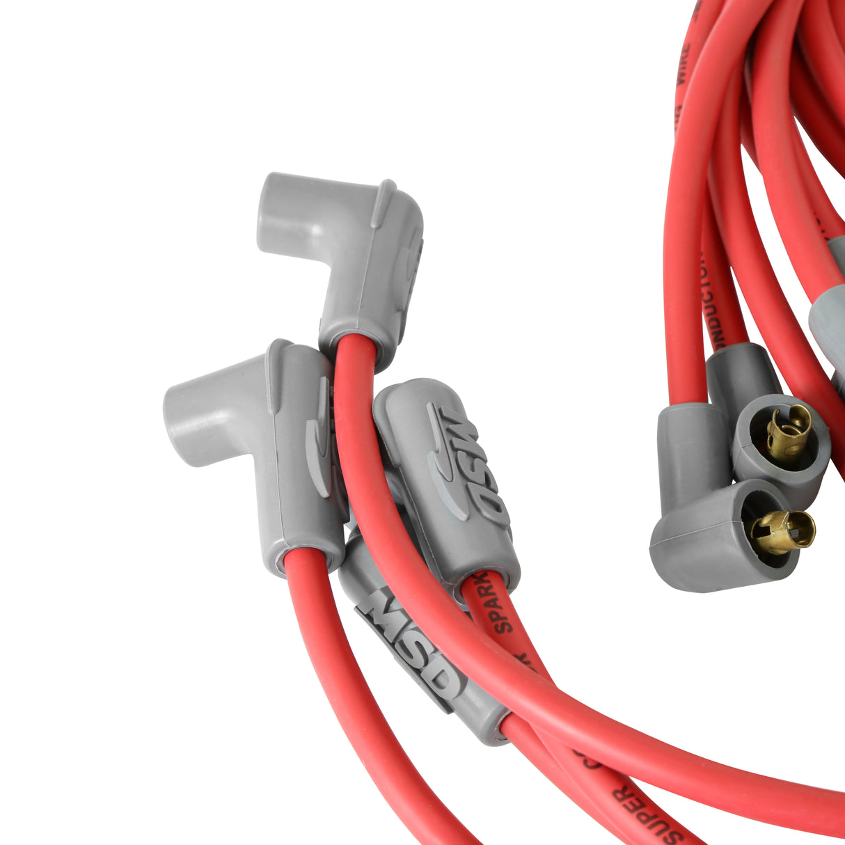 MSD Super Conductor Spark Plug Wire Set ,Small Block Chevy, Socket Dist. Cap - 31659
