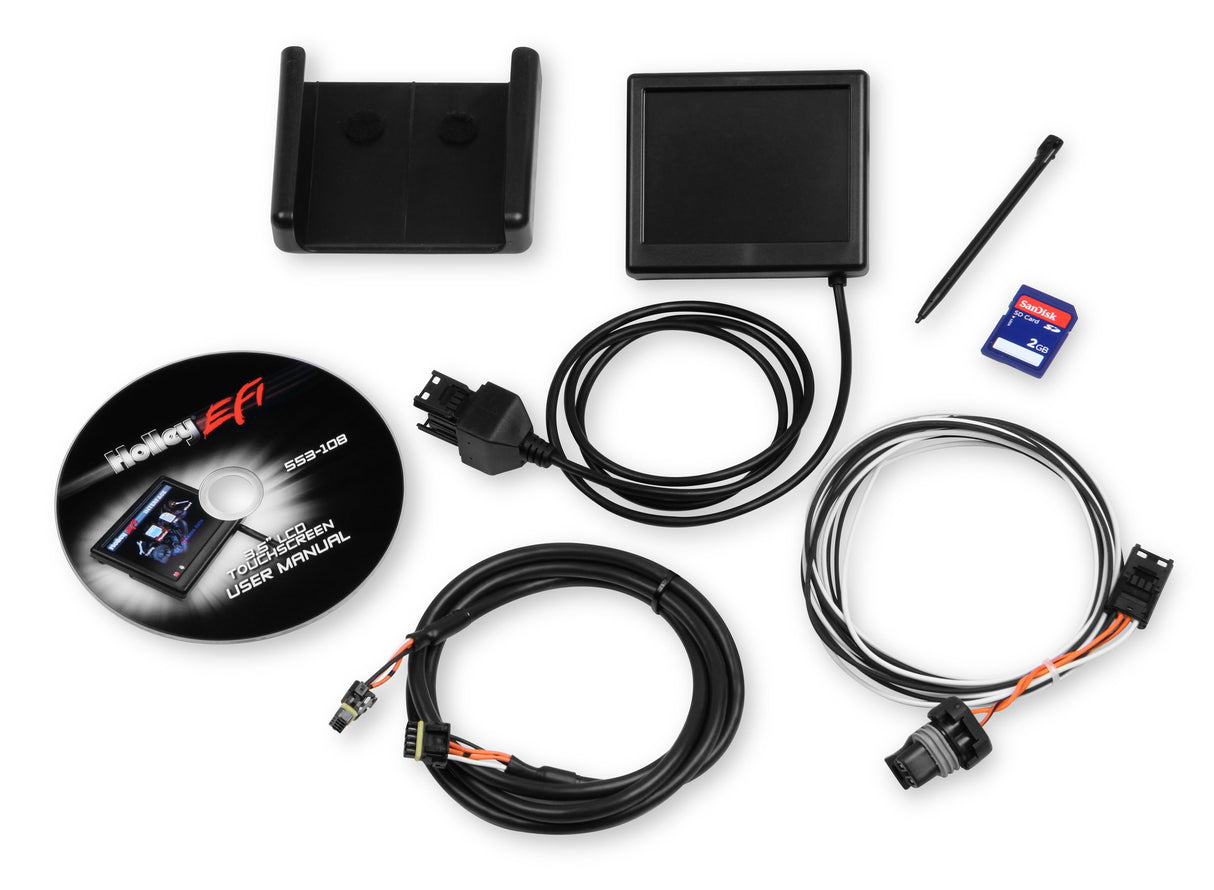 Holley 553-108 LCD Touch Screen