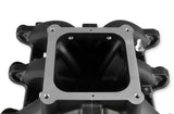 Holley 300-295BK Single Plane 4500 Carbureted Split-Design Race Intake Manifold - GM LS1/LS2/LS6