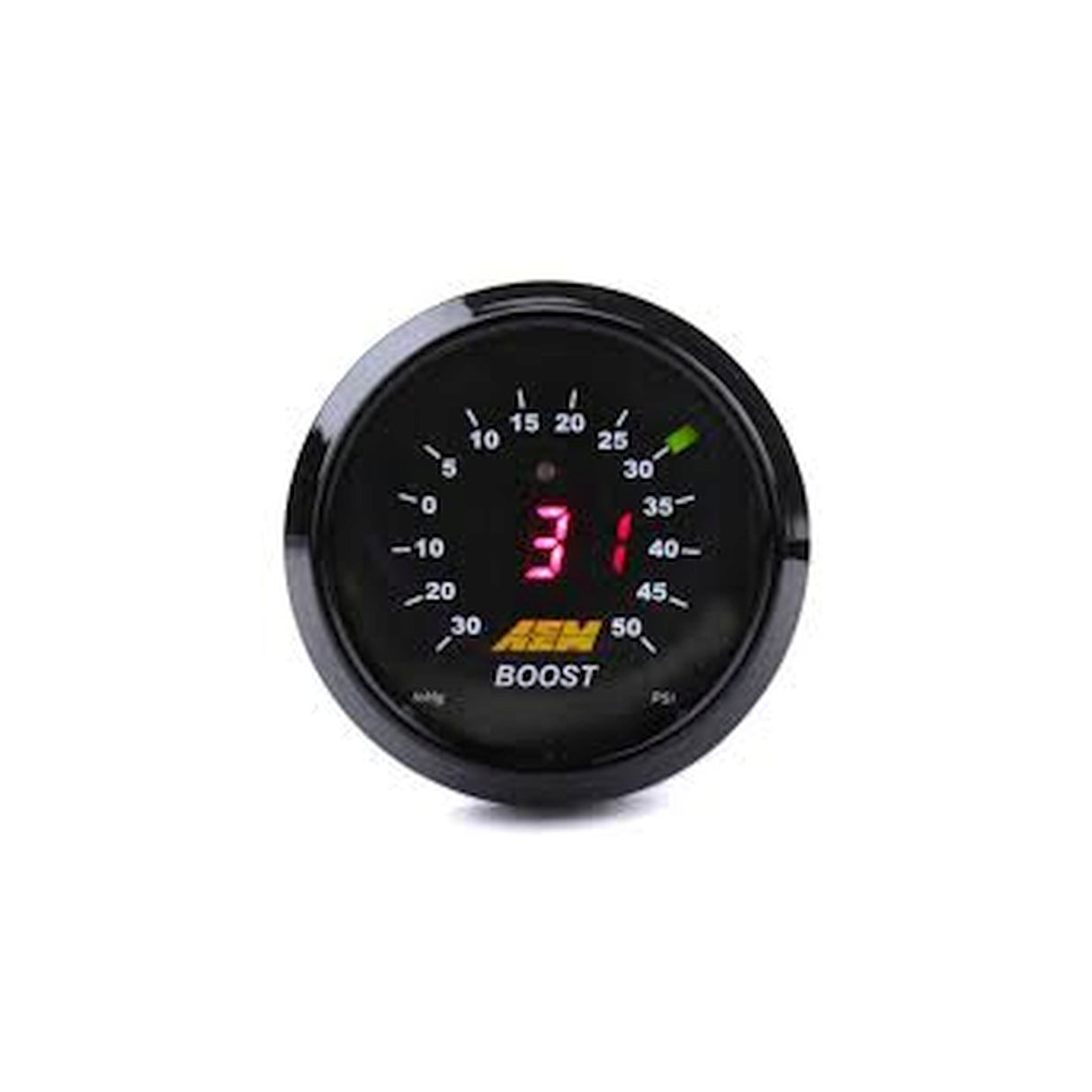 AEM Classic Digital Hi-Boost Gauge Kit - 30-4408