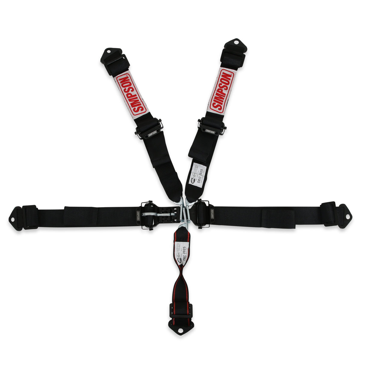 Simpson Latch & Link SFI Harness 2" Double Pull down SFI 16.1 - 12LD5WB