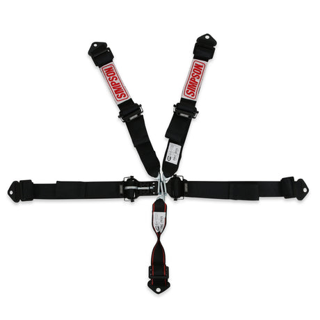 Simpson Latch & Link SFI Harness 2" Double Pull down SFI 16.1 - 12LD5WB