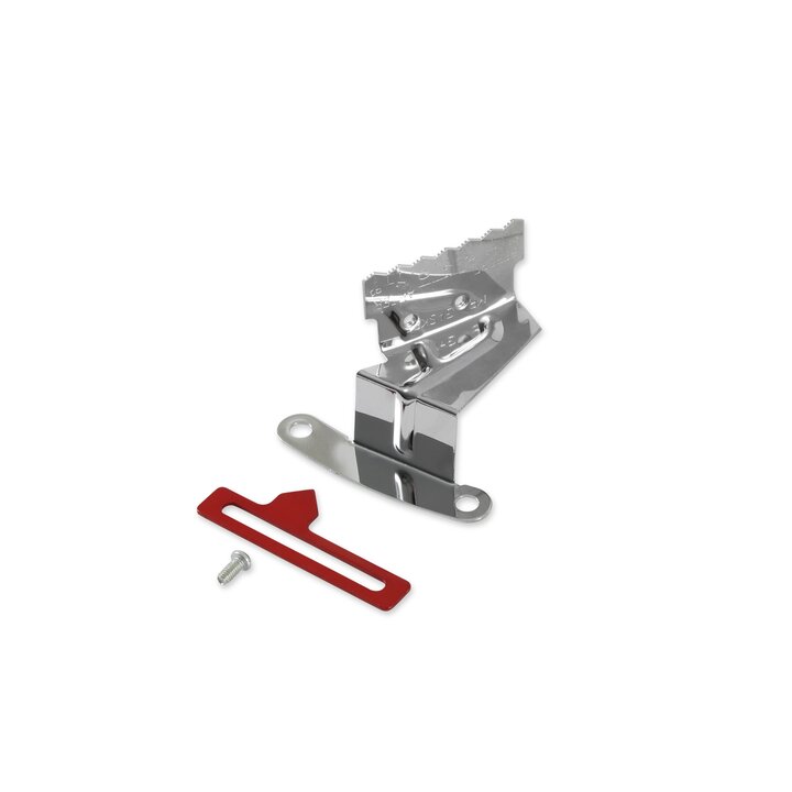 Mr Gasket Timing Tab With Adjustable Pointer - Chrome - 4598