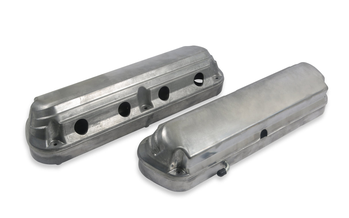 Holley 241-185 2-Piece Ford Style Valve Cover - Gen III/IV LS - Natural