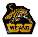 Weiand Tiger Metal Sign - 10009WND