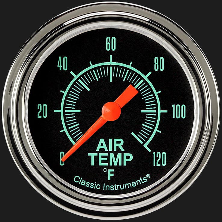 Classic Instruments G/Stock 2 5/8" Outside Air Temp. Gauge - GS399SLF