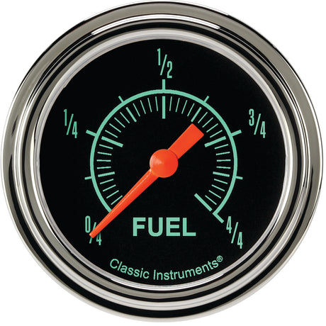 Classic Instruments G/Stock 2-5/8" Fuel Level Gauge - GS309SLF