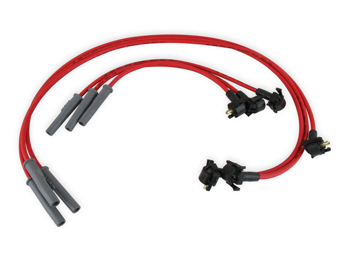 MSD Super Conductor Spark Plug Wire Set, 2000 Ford 3.8L V-6 Mustang - 32999