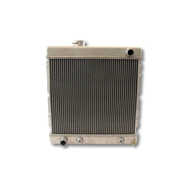 Scott Drake 2 Row aluminum radiator with transmission cooler 6 Cylinder - 251-2AL