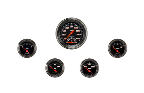 Classic Instruments VELOCITY BLACK 3" ULTIM/4 SMALL SET-GM - VS35BSLC