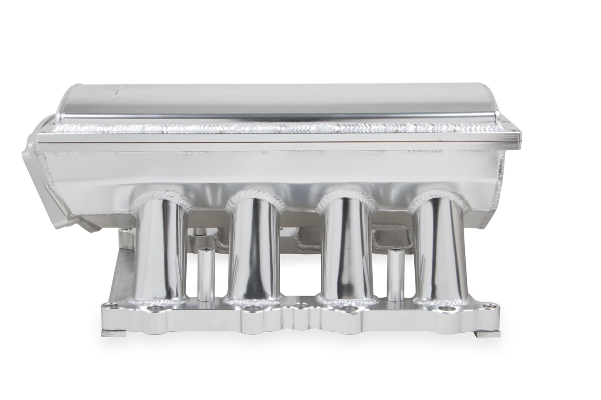 Holley 833151 Sniper EFI Fabricated Race Intake Manifold - 2011-14 Ford 5.0L Coyote - Silver