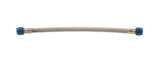NOS Stainless Steel Braided Hose -6AN 1-foot Blue - 15400NOS