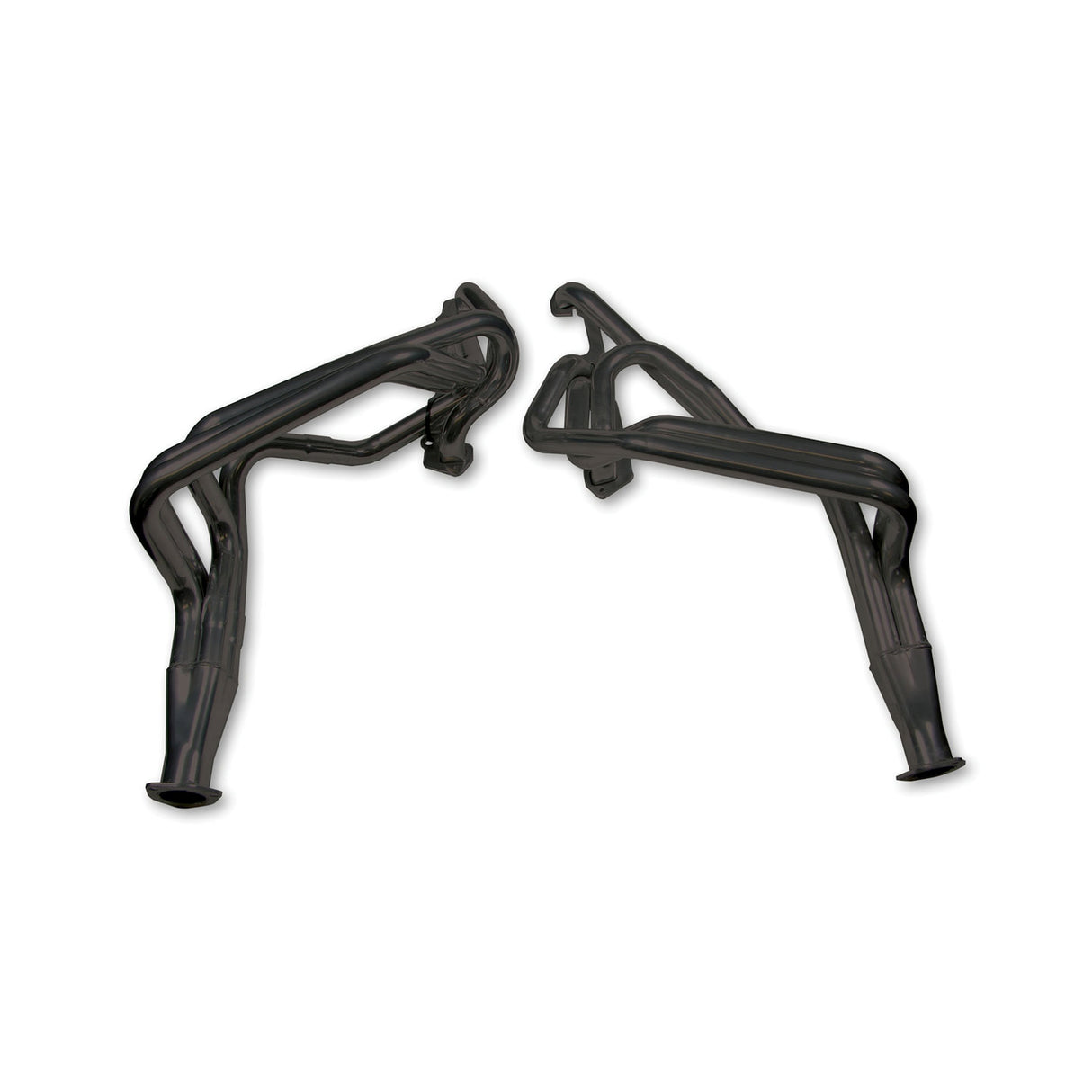 Hooker Super Competition Long Tube Fenderwell Exit Headers - Painted - 5208HKR