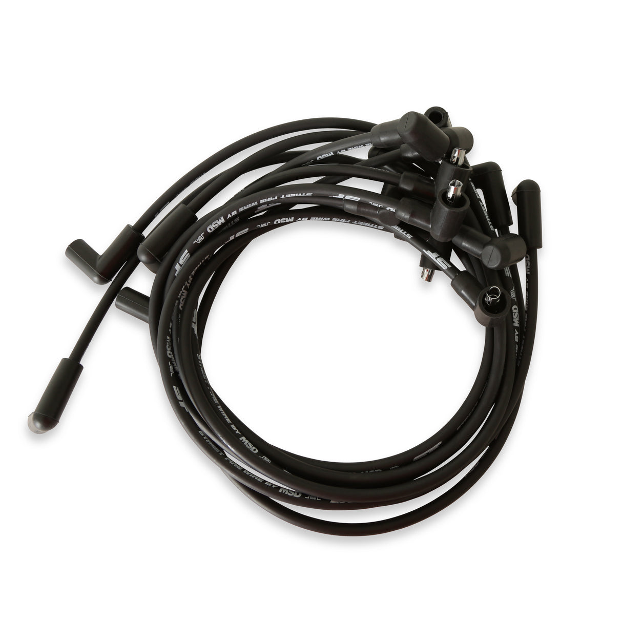 MSD Street-Fire Wire Set SBC, Socket Dist. Cap over VC - 5565