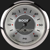 Classic Instruments All American2 5/8" Boost Gauge, 60 psi - AW343SRC