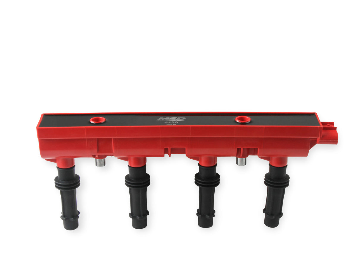 MSD Ignition Coil - Blaster Series - GM 1.4L Turbo - Red - 8236