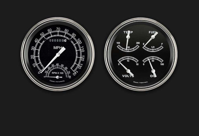 Classic Instruments Traditional Series Two Gauge Set - TR62SLF
