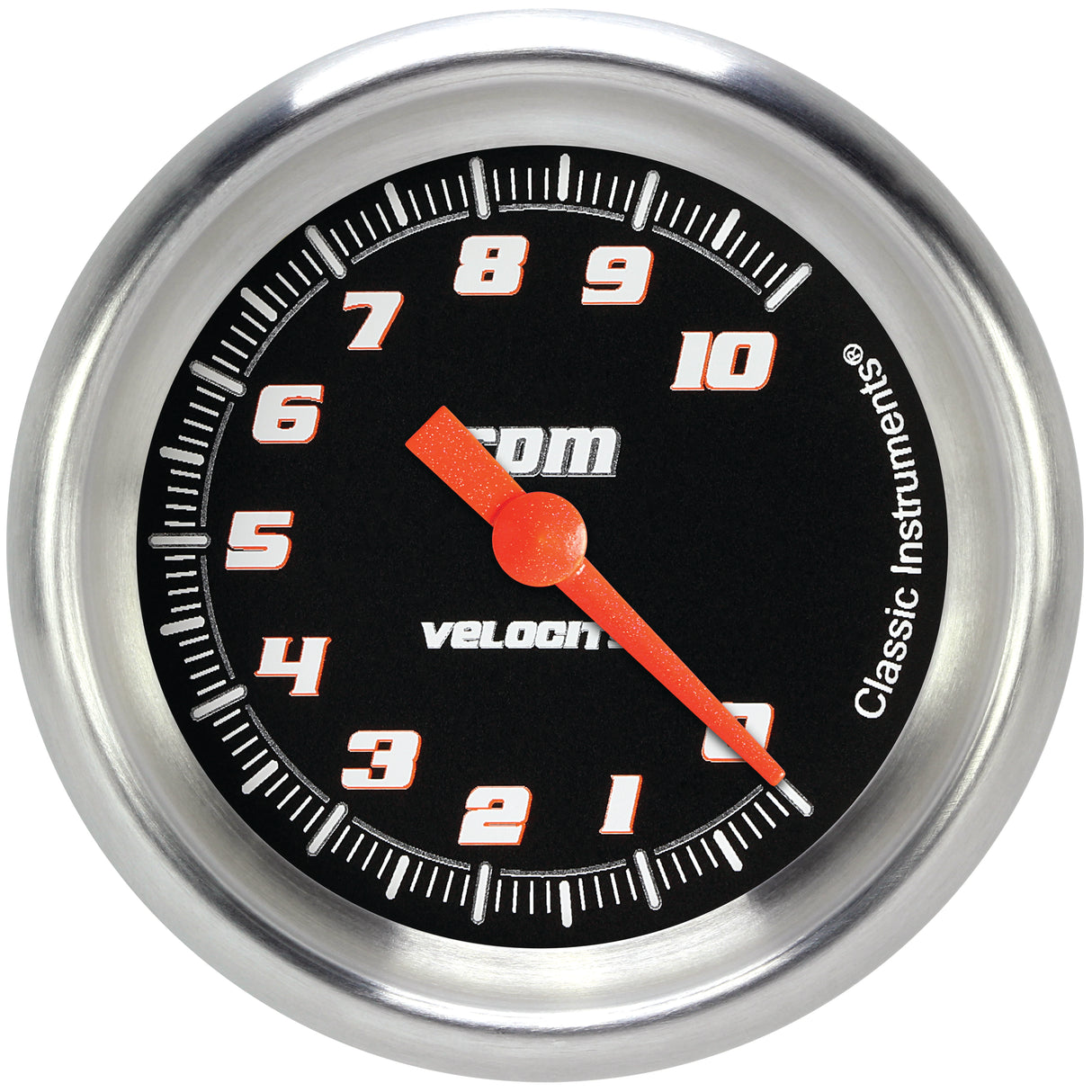 Classic Instruments Velocity Black 2-5/8" Tachometer Gauge - VS383BAPF