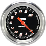 Classic Instruments Velocity Black 2-5/8" Tachometer Gauge - VS383BAPF