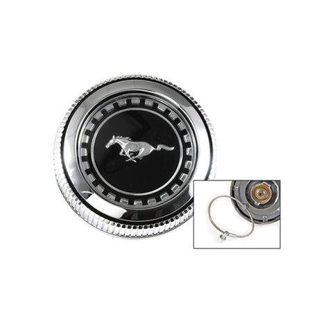 Scott Drake Fuel Cap (with Vent & Cable) - D1ZZ-9030-B