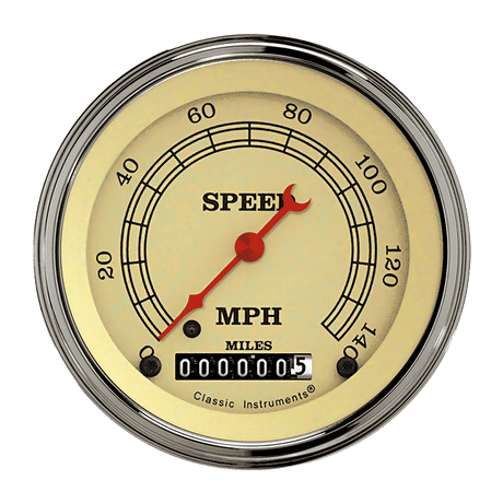 Classic Instruments Vintage 3 3/8" Speedometer - VT55SLF