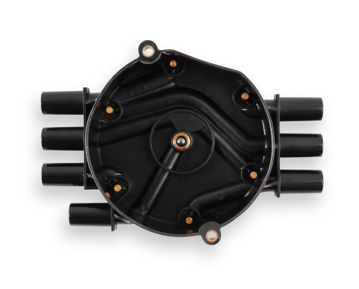 ACCEL Distributor Cap - Chevy / GMC Vortec - V6 - Socket Style - Crab - Black - 120142