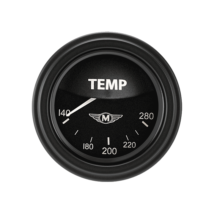 Classic Instruments Moal Bomber 2 1/8" Temp - MA26BLF